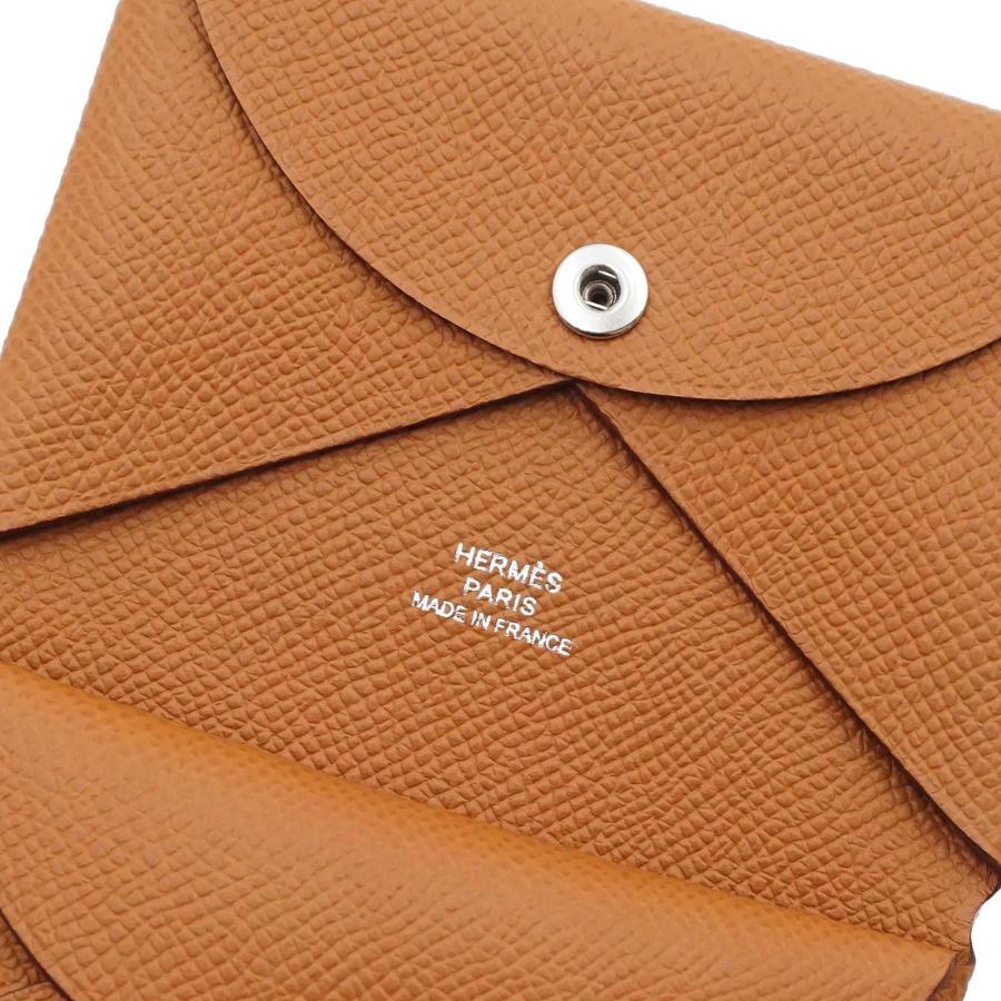 【新品未使用】HERMES エルメス カルヴィ エプソン ゴールド B刻印 HERMES（エルメス） （新品・未使用品）HERMES カルヴィ デュオ