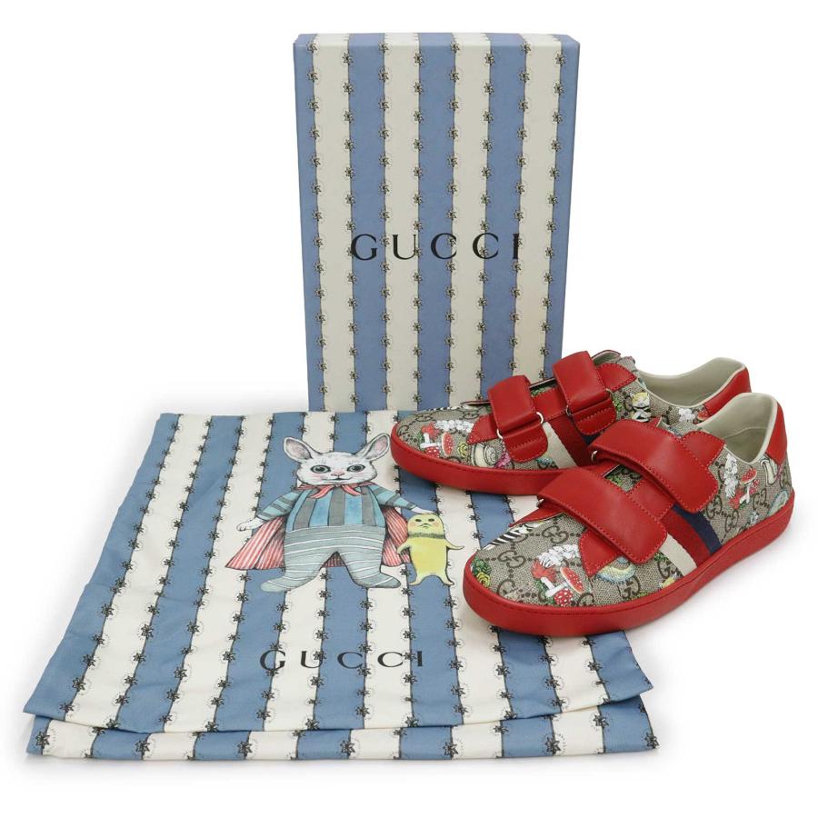 GUCCI（グッチ） （未使用保管品）GUCCI 463091 ベルクロスニーカー