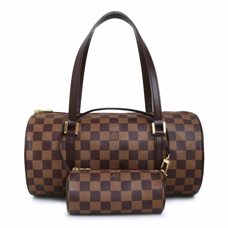 ルイヴィトン N51303 ダミエ　パピヨン30　ハンドバッグ　 ミニポーチ付 LOUIS VUITTON（ルイ・ヴィトン） （美品）LOUIS VUITTON ルイ