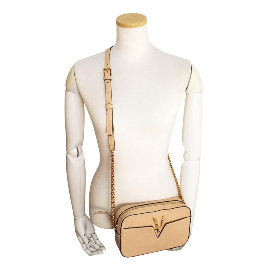 未使用 展示品）VERSACE ヴェルサーチ 1002872 ヴィルトゥス レザー