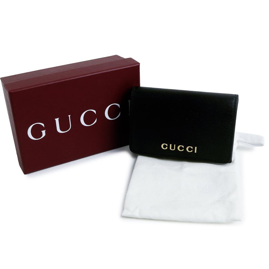 GUCCI（グッチ） （新品・未使用品）GUCCI 790101 スクリプト レザー