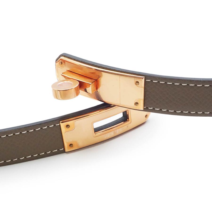 ⭐HERMES⭐ エルメス ケリー18 ベルト ゴールド ヴォーエプソン HERMES（エルメス） （新品・未使用品）HERMES ケリー 18 ヴォー