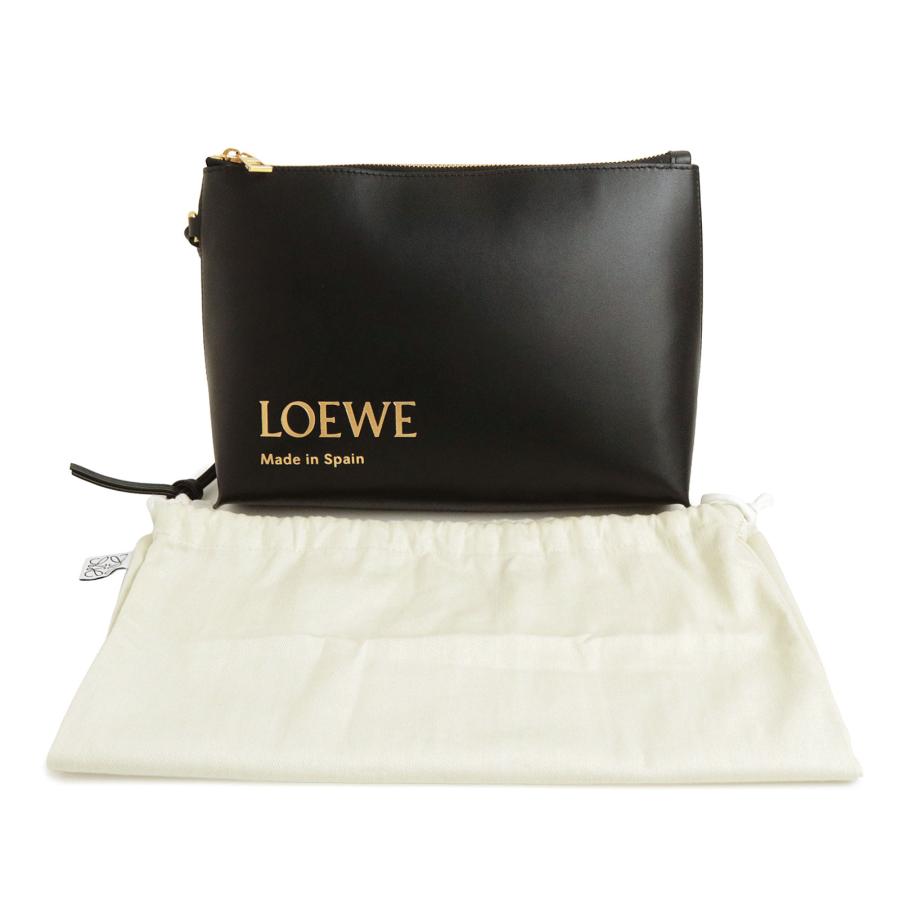 LOEWE（ロエベ） （美品）LOEWE CLE0MIPX01 T POUCH Tポーチ エンボス