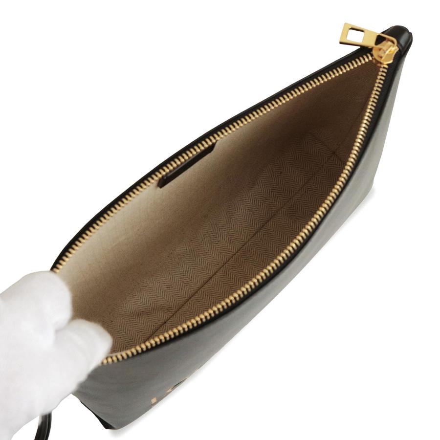 LOEWE（ロエベ） （美品）LOEWE CLE0MIPX01 T POUCH Tポーチ エンボス