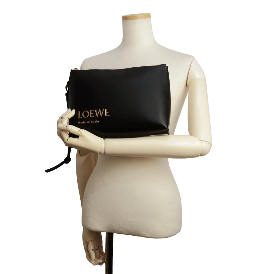 LOEWE（ロエベ） （美品）LOEWE CLE0MIPX01 T POUCH Tポーチ エンボス