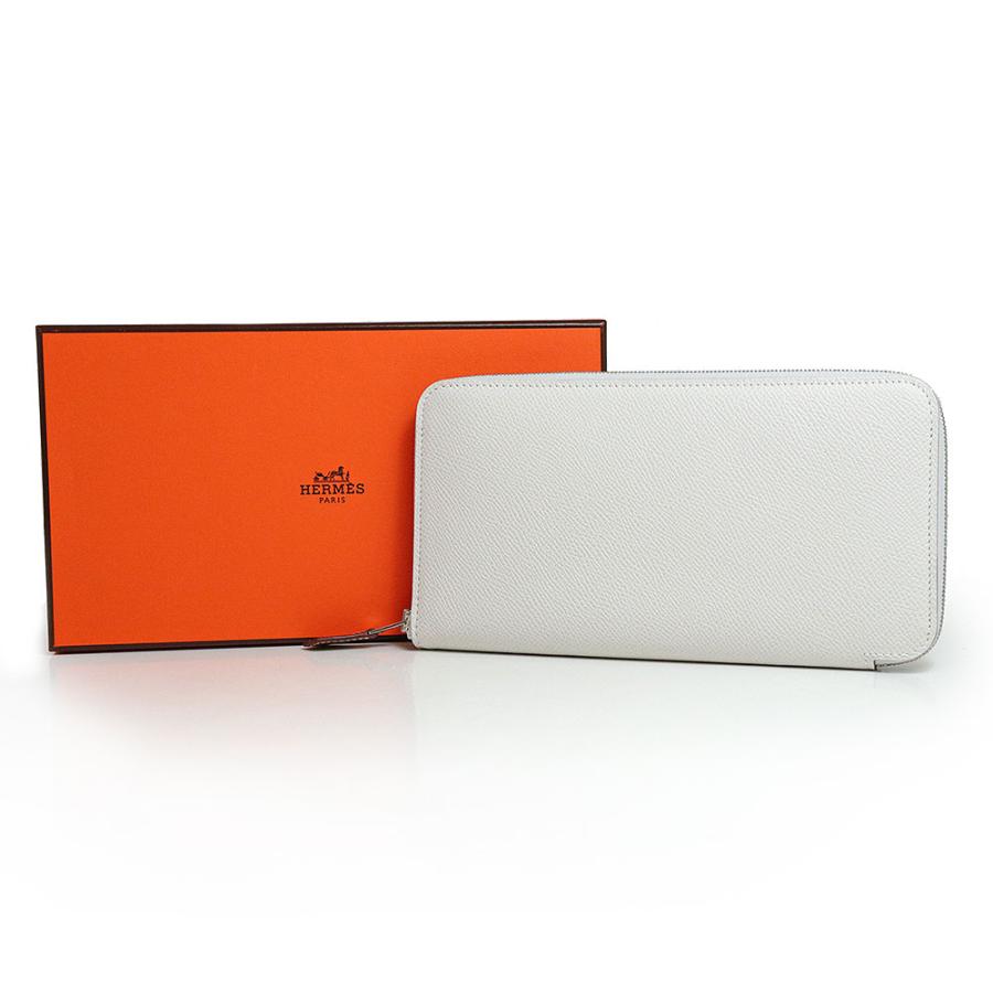 エルメス アザップ シルクイン ロング ニューホワイト エバーカラー B刻印 HERMES（エルメス） （新品・未使用品）HERMES アザップ ロング シルク