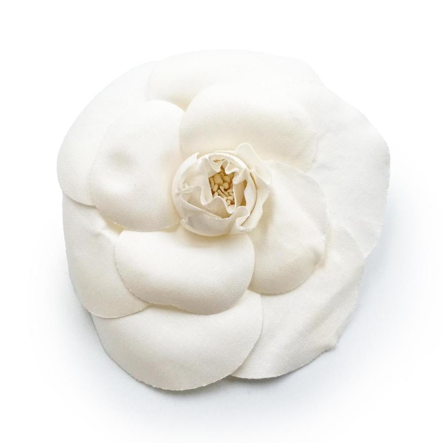 CHANEL（シャネル） （中古）CHANEL カメリア キャンバス ホワイト