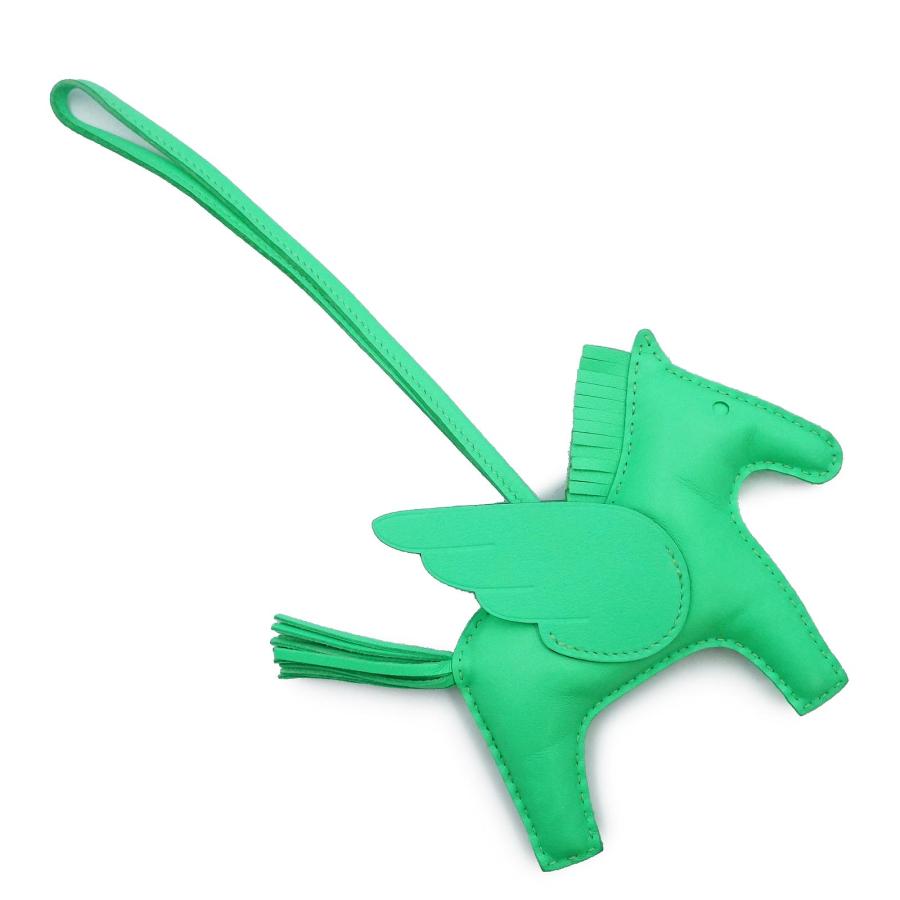 HERMES ロデオ ペガサス チャーム グリーン HERMES（エルメス） （新品・未使用品）HERMES ロデオ ペガサス MM
