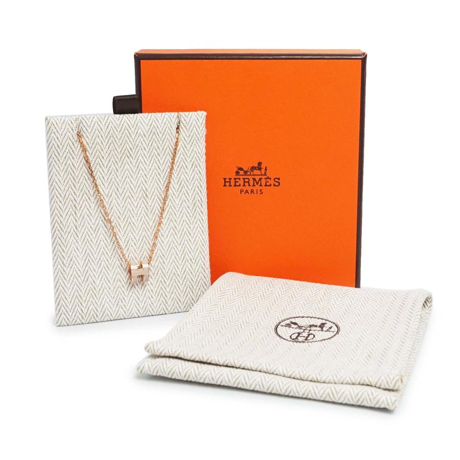 新品未使用 エルメス ペンダント ミニポップH マロングラッセ　ピンクゴールド HERMES（エルメス） （新品・未使用品）HERMES ポップアッシュ ミニ