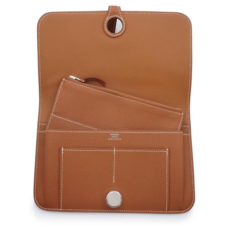 【極美品】HERMES エルメス エポぺ ドラゴン ベージュ 箱ギャランティ付き HERMES（エルメス） （新品・未使用品）HERMES ドゴン デュオ GM