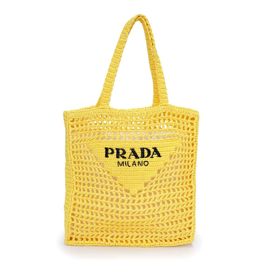 PRADA（プラダ） （未使用保管品）PRADA 1BG393 クロシェ トートバッグ