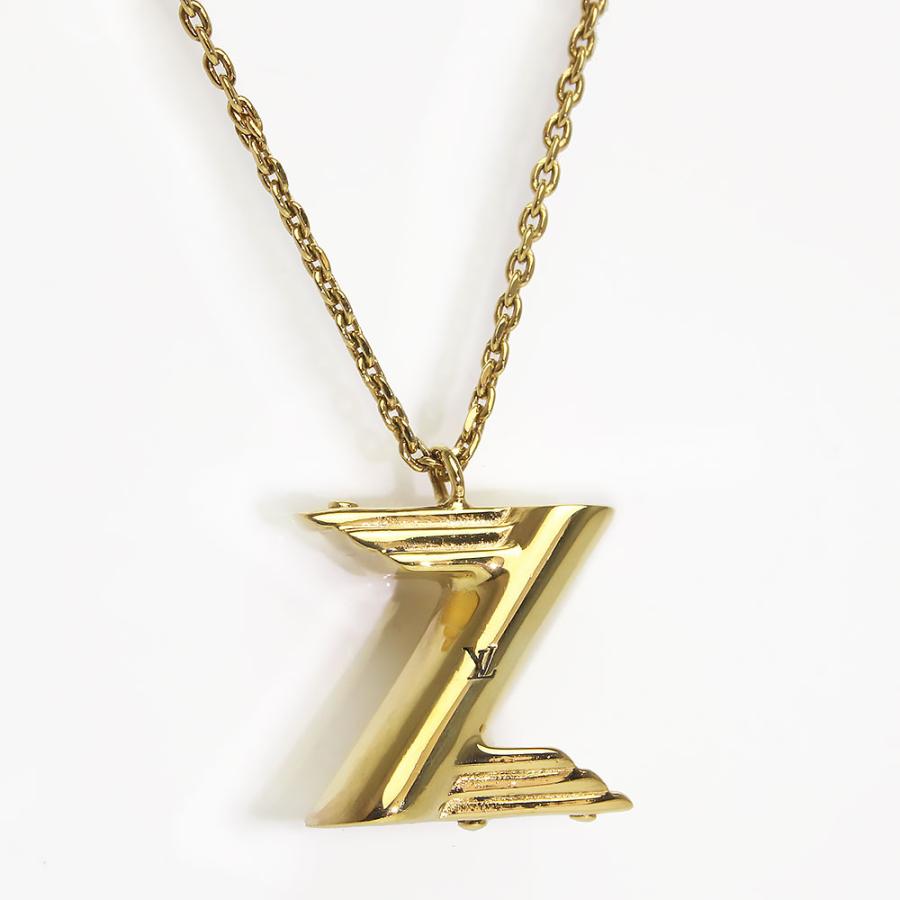 【値下げ⭕️】 （新品・未使用品）ルイ ヴィトン LOUIS VUITTON LV＆ME Z イニシャル ネックレス ゴールド M61081 箱付 ペンダント 【KU6737709513】(23595円)
