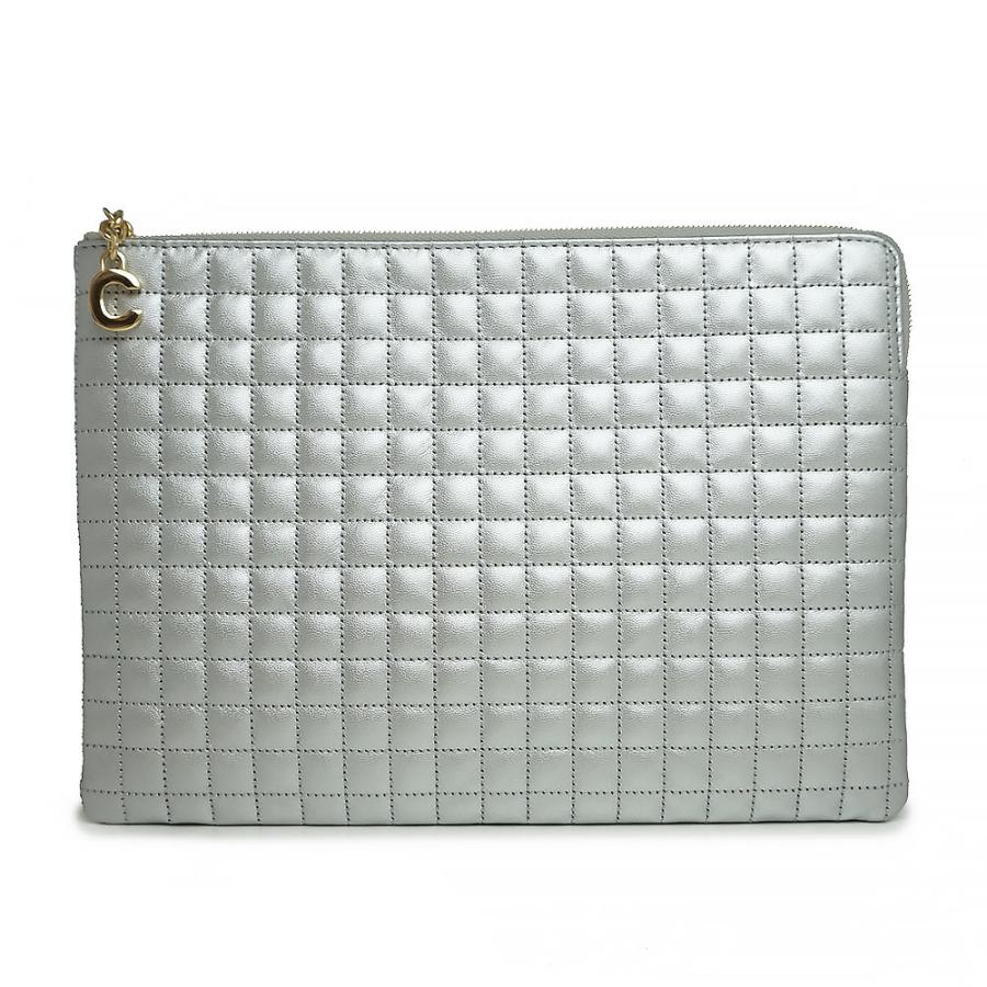 新品・未使用品）セリーヌ CELINE キルテッド カーフスキン Cチャーム