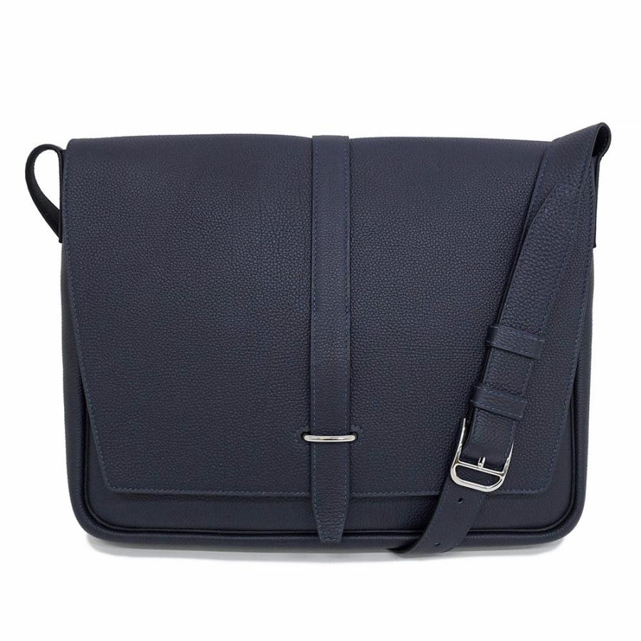 未使用 展示品 エルメス Hermes スティーヴ ライト スティーブ トゴ メッセンジャーバッグ ショルダー ブルーオーシャン ネイビー 紺 斜め掛け メンズ D刻印 ブランドシティ 通販 Yahoo ショッピング