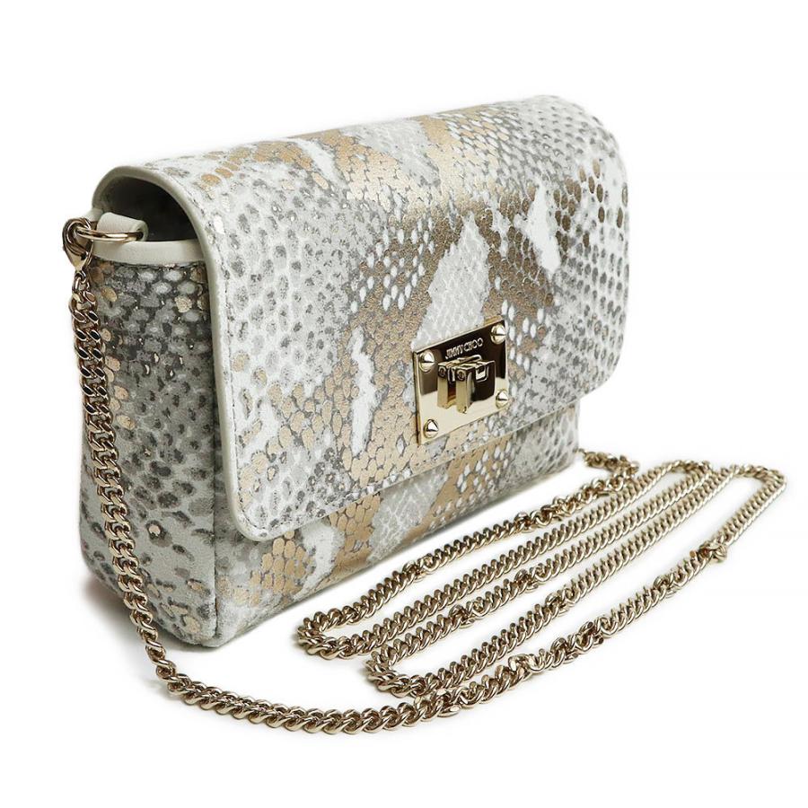 未使用 展示品)ジミーチュウ JIMMY CHOO レザー パイソン柄 RUBY L ネット割引 【美品工房】極美品 イエロー CHOO(ジミーチュウ)レザー JIMMY ハンドバッグ