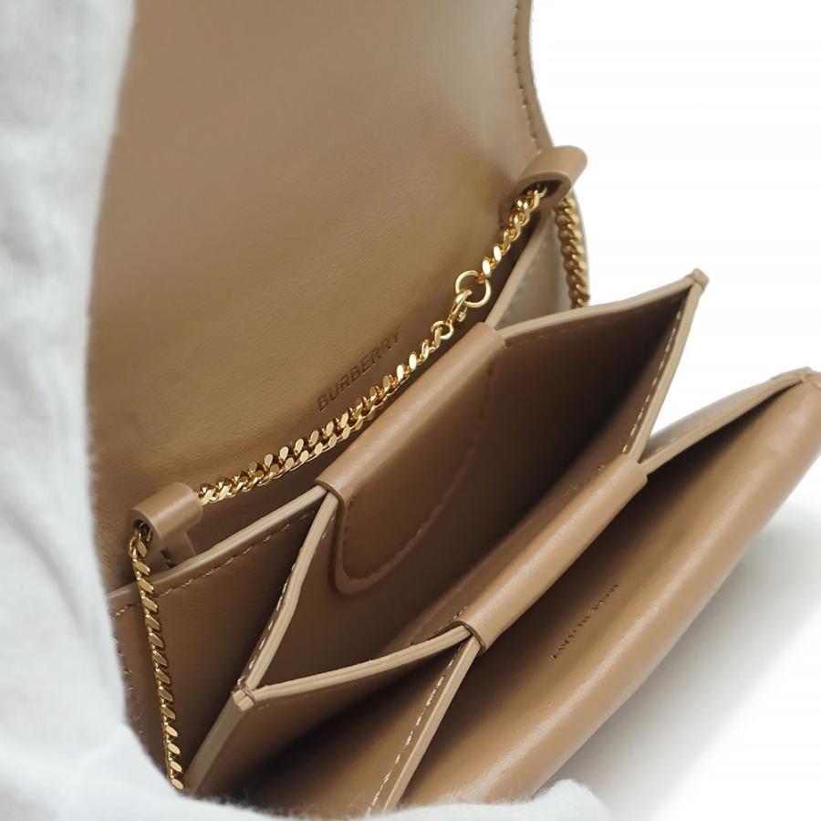 2021超人気 極美品 BURBERRY バーバリー カードケース TBロゴ