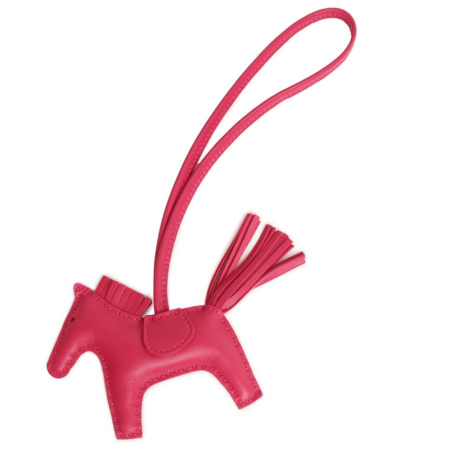 新品 未使用品 エルメス Hermes レディースファッション ロデオ Pm チャーム ラムスキン ローズメキシコ Hca レザー Y刻印 ローズメキシコ ピンク系 Hca レディース 箱付 ブランドシティ