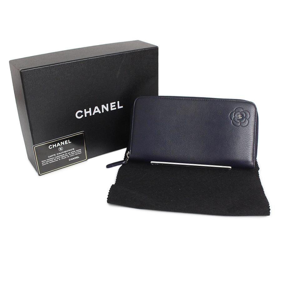新品・未使用品)シャネル CHANEL カーフスキン カメリア ラウンドファスナー 長財布 ネイビー A47007 レディース 箱付 :200089887018:ブランドシティ - 通販 - Yahoo!ショッピング 新品・未使用品)シャネル CHANEL カーフスキン カメリア ラウンドファスナー 長財布 ネイビー A47007 レディース 箱付 :200089887018:ブランドシティ - 通販 - Yahoo!ショッピング