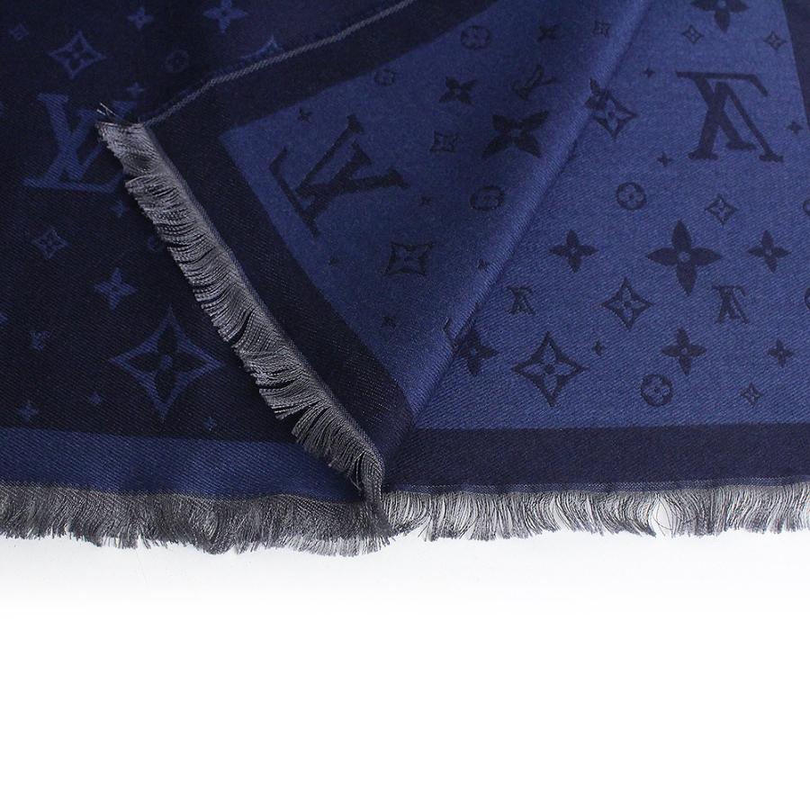 早割クーポン LOUIS VUITTON ストール 紺 新品未使用 o1saude.com.br