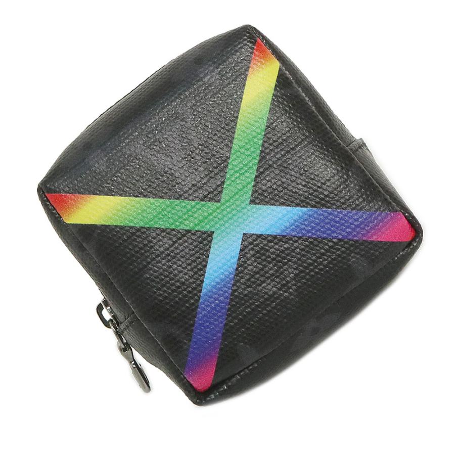 未使用 展示品 ルイ ヴィトン Louis Vuitton エクリプス シャイニーモノグラム ビジューサック レインボー スクエアポーチ キーリング付き ブラック Mp2467 ブランドシティ 通販 Yahoo ショッピング