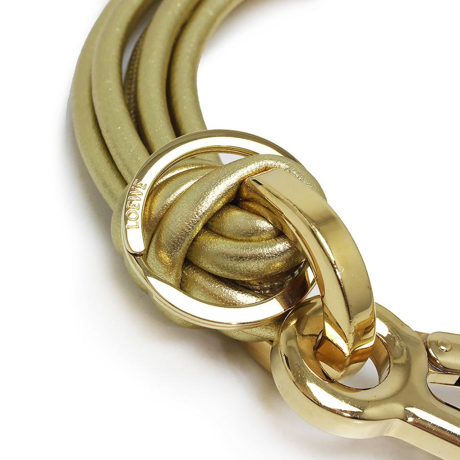 LOEWE （美品）ロエベ レザー ジャック プラグ チャーム キーホルダー 