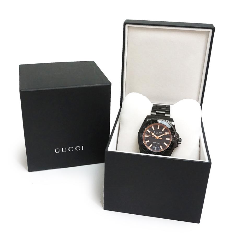 2999円 開店祝い グッチ GUCCI ブラック 腕時計 レディース 塗装剥がれあり