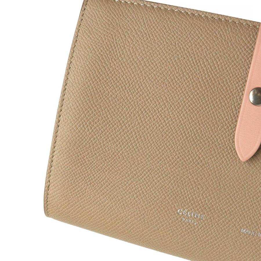 未使用 展示品)セリーヌ CELINE レザー ラージ ストラップウォレット