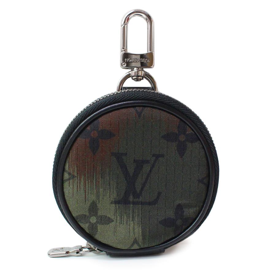 新品 未使用品 ルイ ポルト ヴィトン Louis Vuitton モノグラム 財布 帽子 ファッション小物 カモフラージュ ナイロン ポルト バッグチャーム クレ ポーチ バッグチャーム ヴァージル アブロー 緑 Mp2711 ブランドシティ