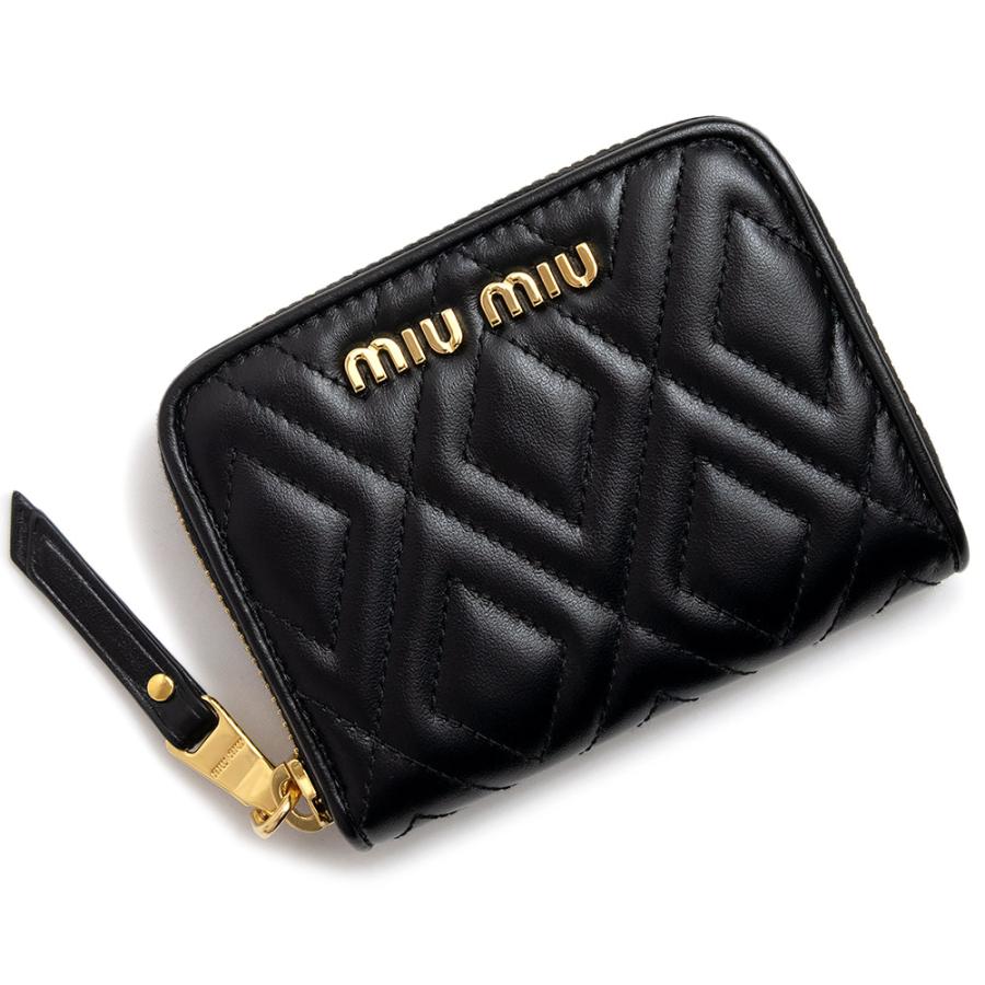 (新品・未使用品)ミュウ ミュウ miu miu カーフレザー コインケース 小銭入れ 財布 ブラック 黒 5MM268 箱付 :200093752018:ブランドシティ - 通販 - Yahoo!ショッピング