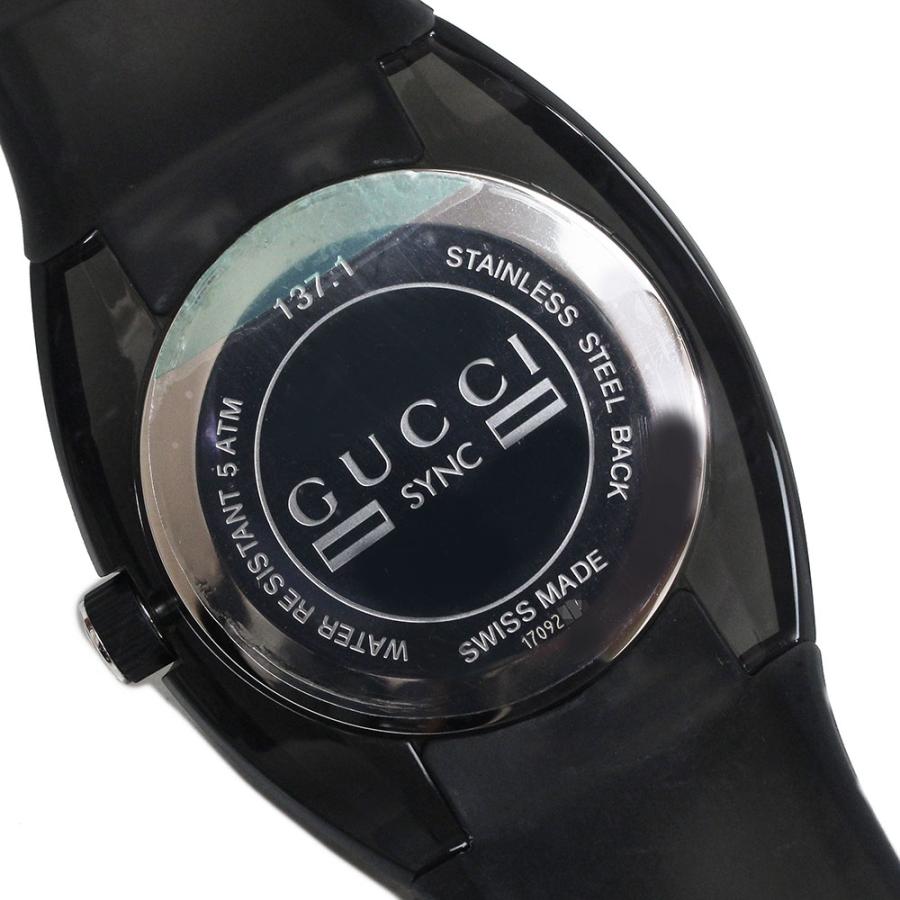 GUCCI (未使用 展示品)グッチ シンク Sync XXL クォーツ GUCCI (未使用 展示品)グッチ シンク Sync XXL クォーツ