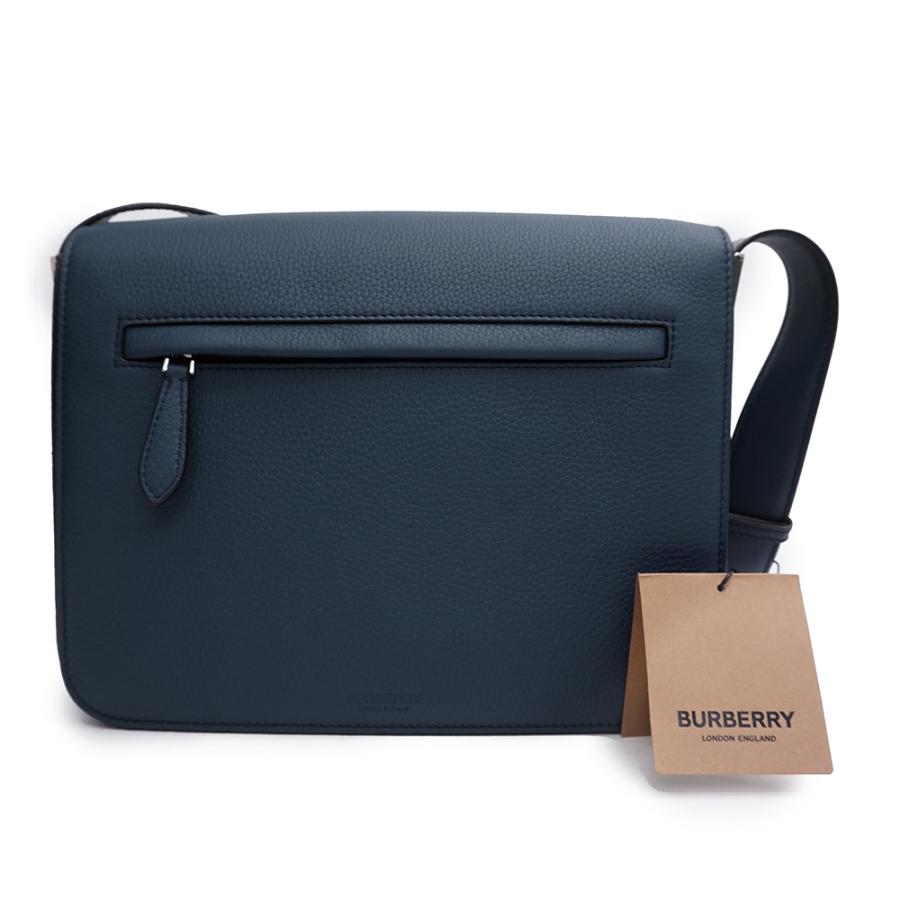 新品・未使用品）バーバリー BURBERRY カーフスキン スモール グレイ