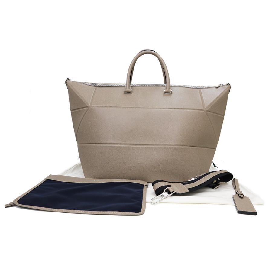 Valextra （未使用保管品）ヴァレクストラ Polyhedral Travel Bag 