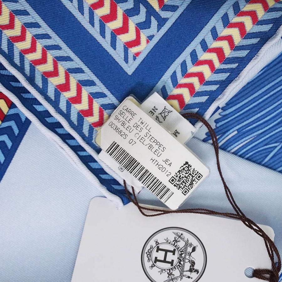 新品・未使用品）エルメス HERMES カレ 90 セル デ ステップ selle des 
