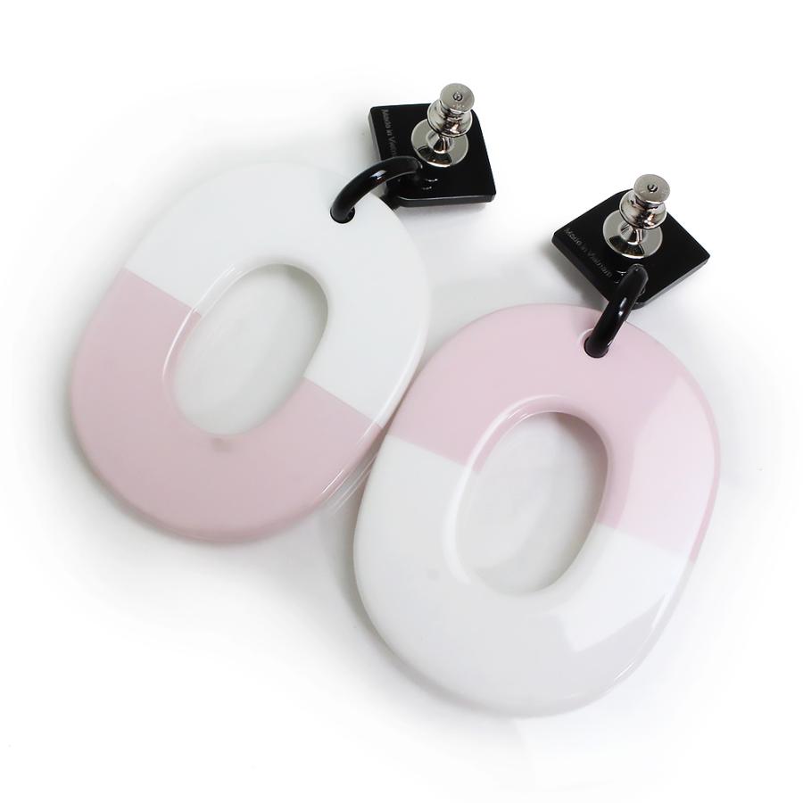 HERMES （美品）エルメス イスム Isthme ピアス バッファローホーン  