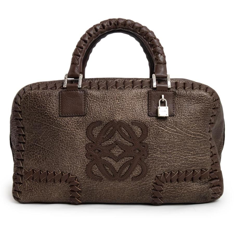 ロエベ LOEWE レザー ビジネスバッグ VINTAGE LOEWE/ロエベ】Amazona 36（ボストンバッグ）｜ENSEMBLE