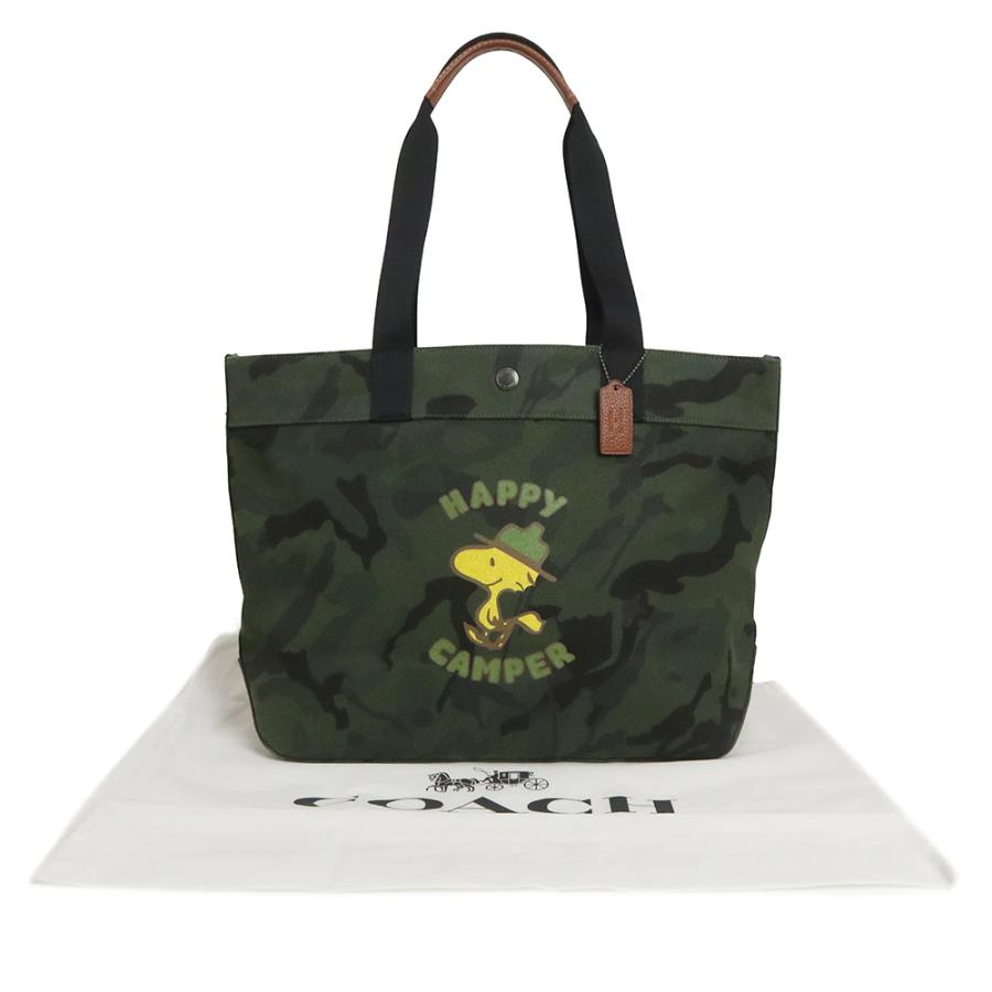 美品）コーチ COACH ウッドストック ピーナッツ コラボ スヌーピー