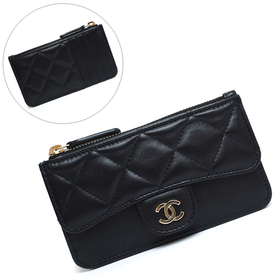 CHANEL クラシック 名刺入れ ポーチ マトラッセ ココマーク 小銭入れ