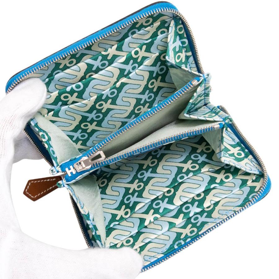 HERMES（エルメス） （美品）エルメス アザップ コンパクト シルクイン