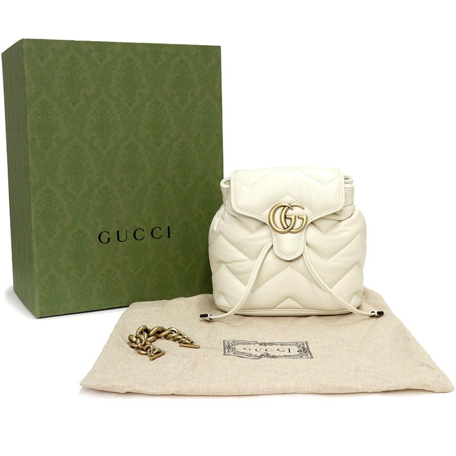 GUCCI　グッチ　キーリング付　GGマーモント　ケース　キルティング GUCCI（グッチ） （新品・未使用品）グッチ GUCCI GGマーモント