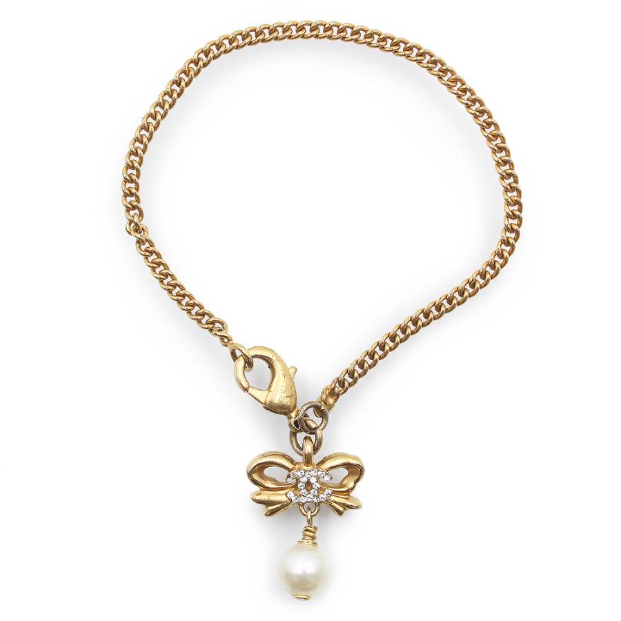 CHANEL（シャネル） （中古）シャネル パール ココマーク リボン 