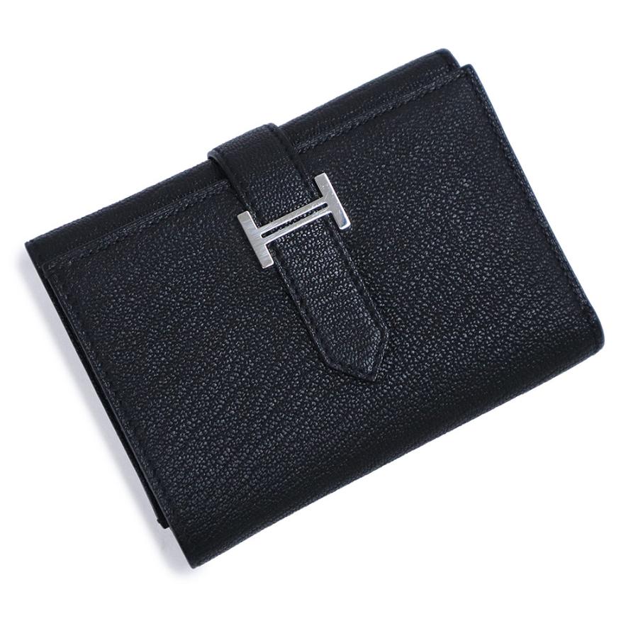 HERMES（エルメス） （美品）HERMES ベアン コンビネ コンパクト 