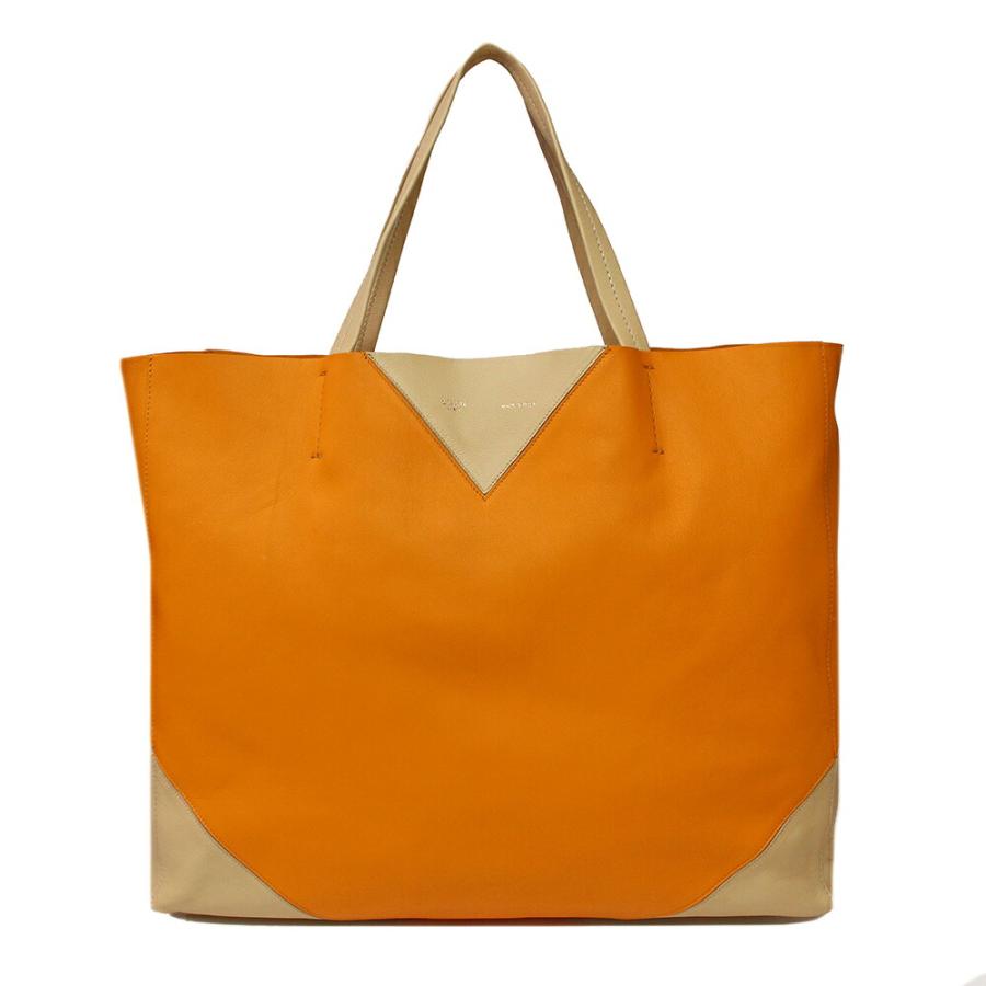 美品 セリーヌ ホリゾンタル カバ トートバッグ サフラン イエロー 黄 レディース メンズ Saont245 ブランドシティ 通販 Yahoo ショッピング