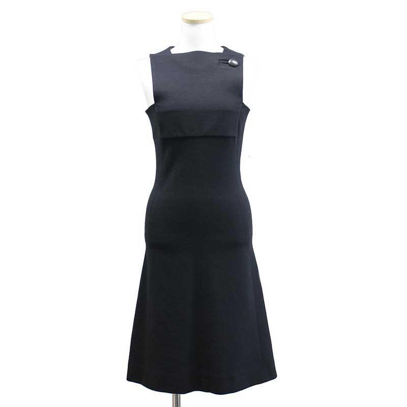 バレンシアガ Aライン ウール ワンピース 38 中古 Tkont ブランドシティ 通販 Yahoo ショッピング