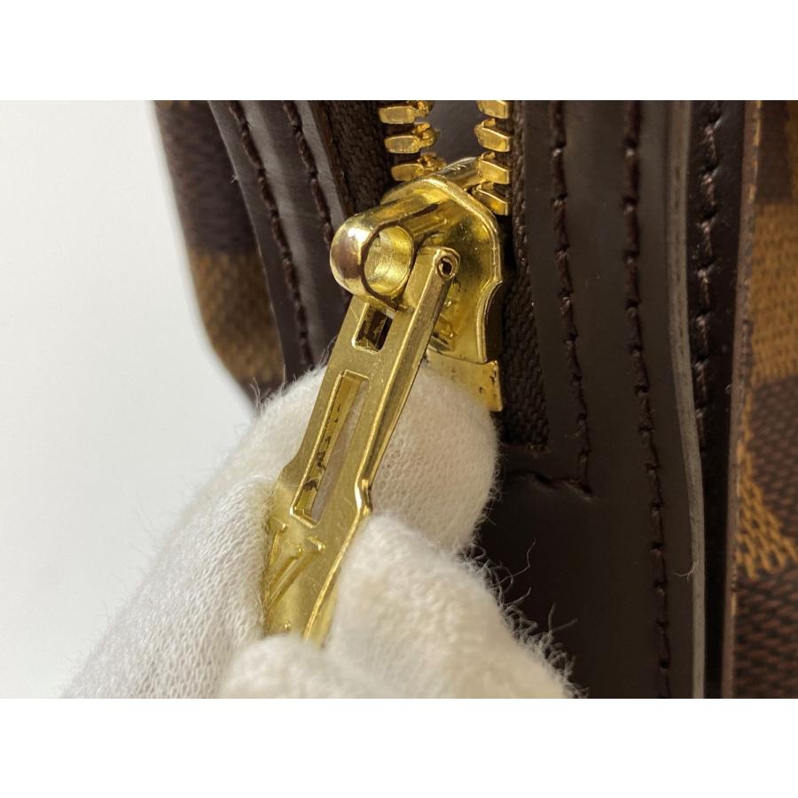ルイヴィトン LOUIS VUITTON チェルシー ダミエエベヌ パドロック・鍵
