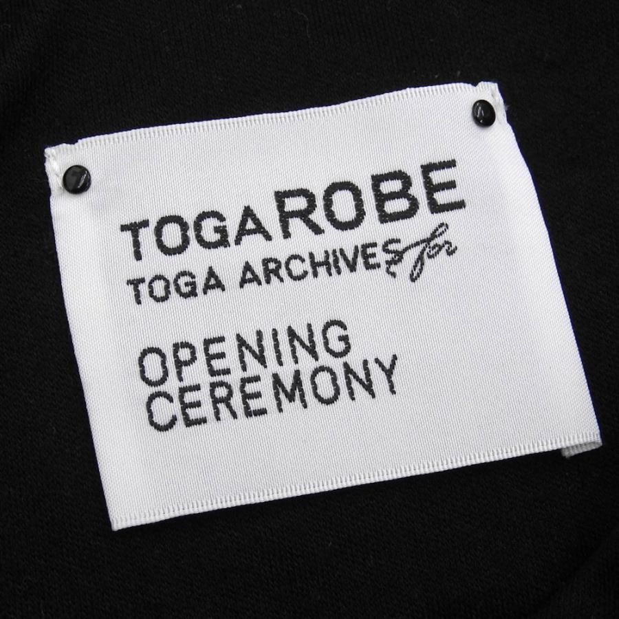 超美品 TOGA トーガ オープニングセレモニーコラボ レイヤード ワンピース 膝上 レオパード柄 クリーニング済 2 レディース 238229_5