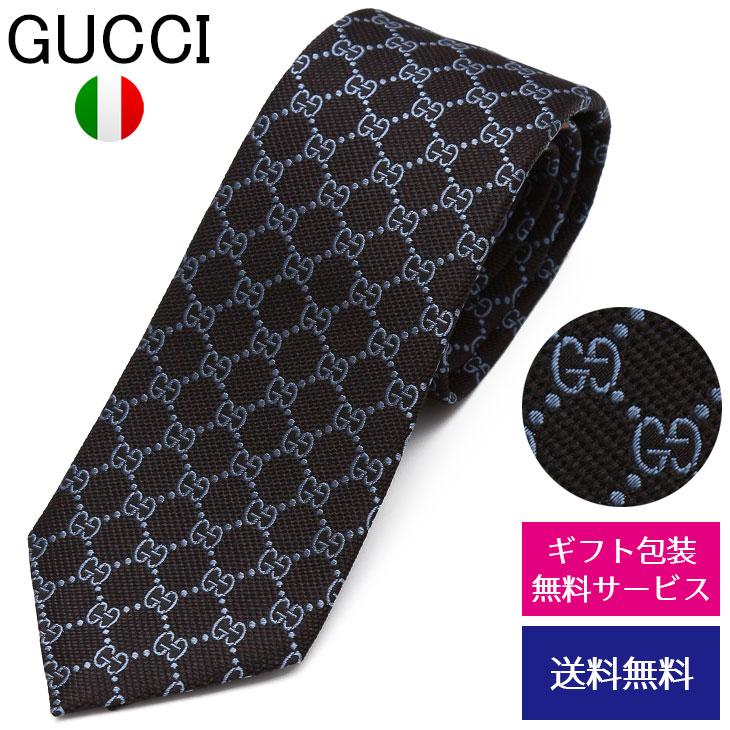 グッチ ネクタイ レギュラータイ モノグラム GGロゴ シルク GUCCI 