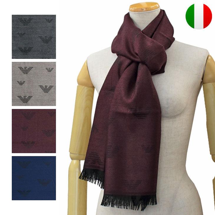 エンポリオアルマーニ マフラー ウール混 薄手 防寒 寒さ対策 メンズ レディース 男女兼用 EMPORIO ARMANI 625056-9A361  ブランド :625056-9A361:ブランドステーション - 通販 - Yahoo!ショッピング