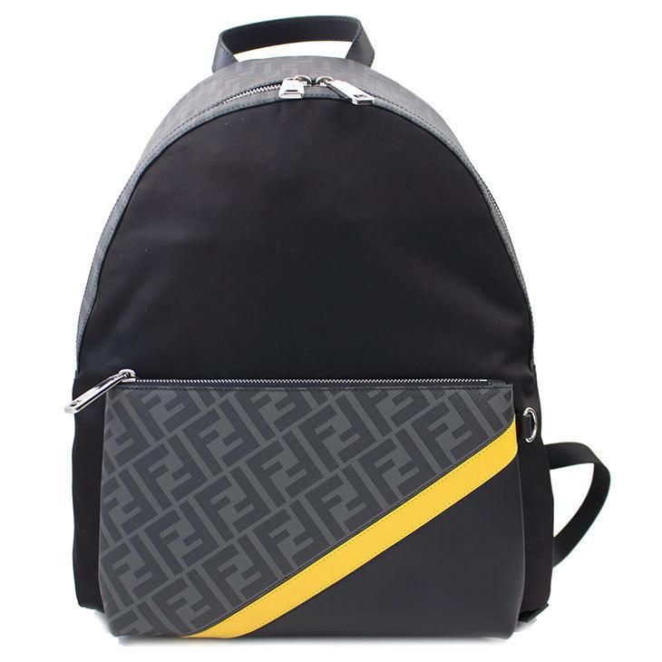 フェンディ リュックサック メンズ FF柄 ズッカ柄 A4対応 カジュアル