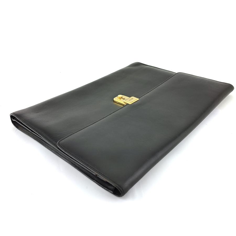 【週末タイムセール★30％OFF】バリー ビジネスバッグ ブリーフケース クラッチバッグ メンズ ロゴプレート BALLY 中古_2