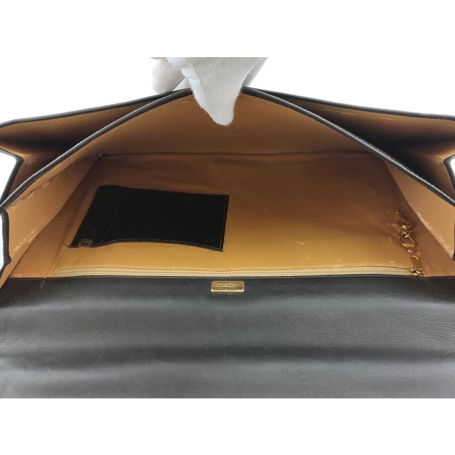 【週末タイムセール★30％OFF】バリー ビジネスバッグ ブリーフケース クラッチバッグ メンズ ロゴプレート BALLY 中古_5